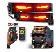letrero led Ojos Led Para camión